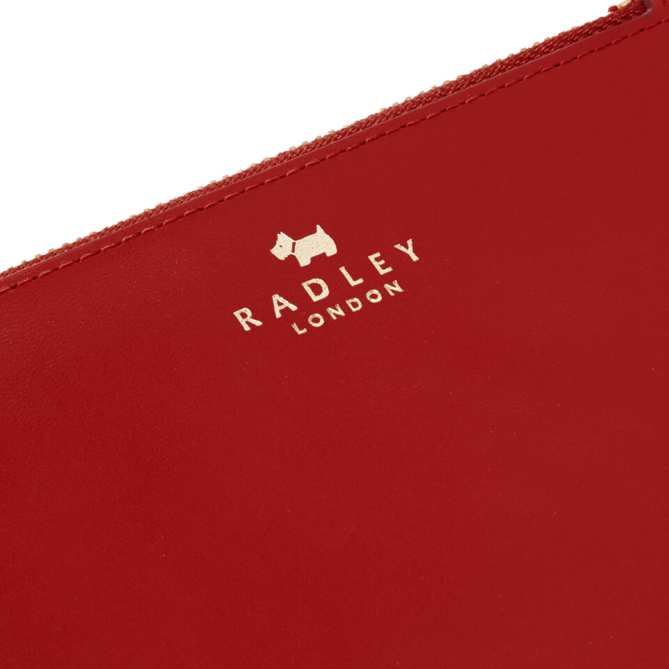 Radley Small Zip Pouch - Red (Free Gift)