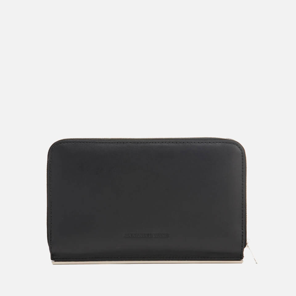 Alexander Wang Women's Dime Continental Bar Zip Around Purse - Black