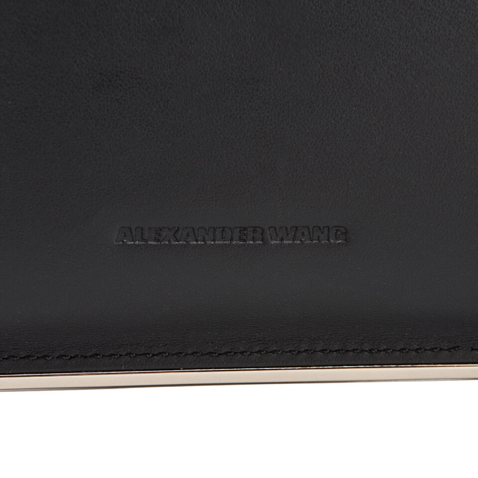 Alexander Wang Women's Dime Continental Bar Zip Around Purse - Black