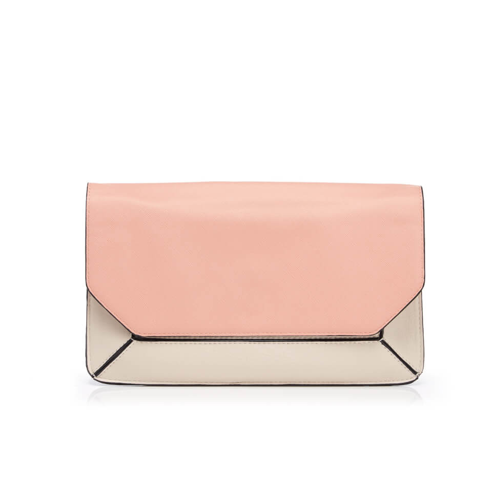 Dune pink clutch bag online
