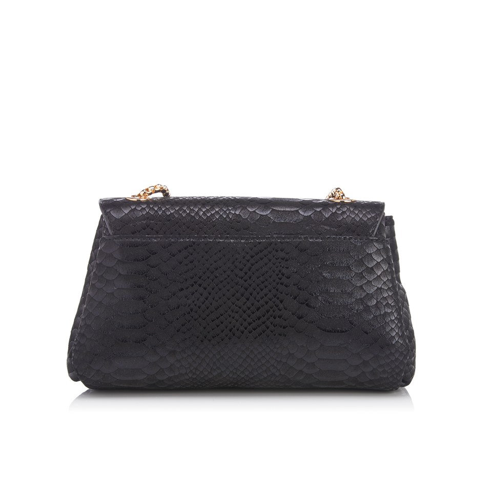 Dune Women's Ellaa Double Chain Shoulder Bag - Black