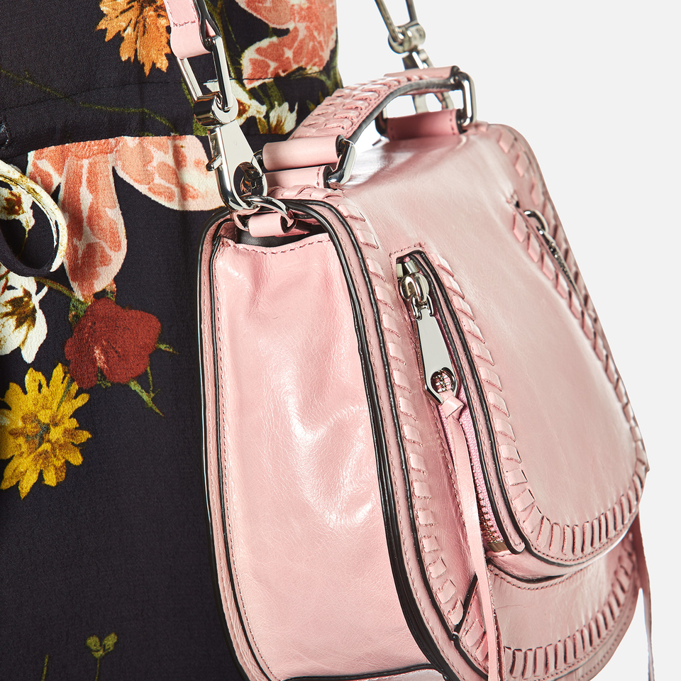 Rebecca Minkoff Women's Small Vanity Saddle Bag - Lilac Rose