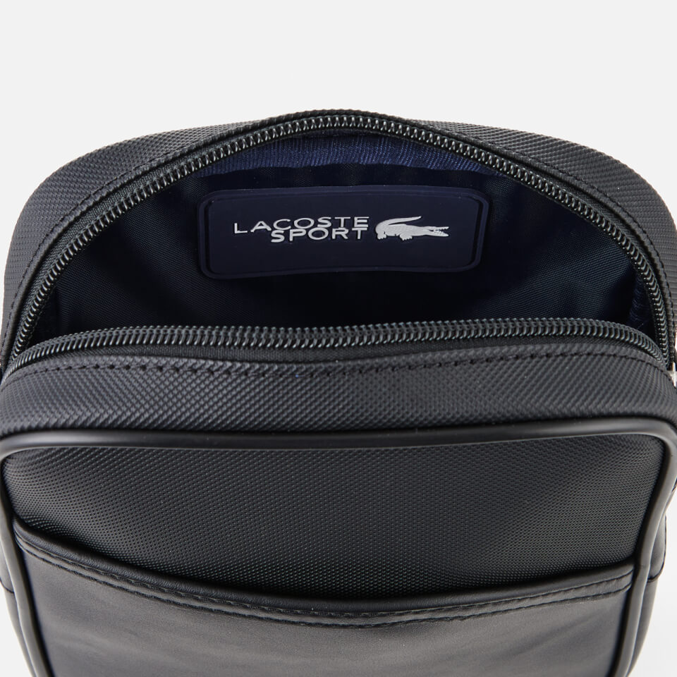Lacoste Men's Vertical Camera Bag - Black