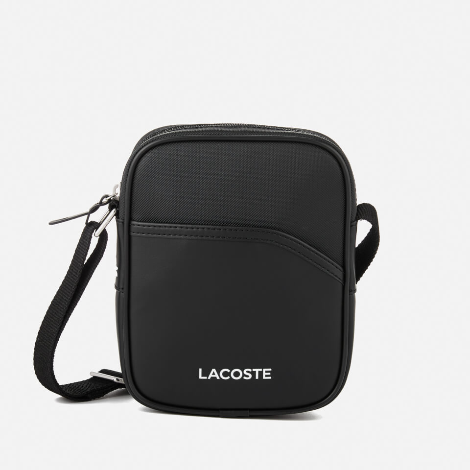 Lacoste Men's Vertical Camera Bag - Black