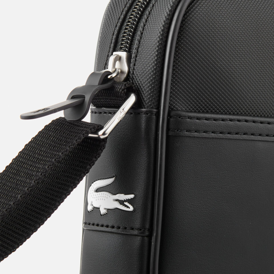 Lacoste Men's Vertical Camera Bag - Black