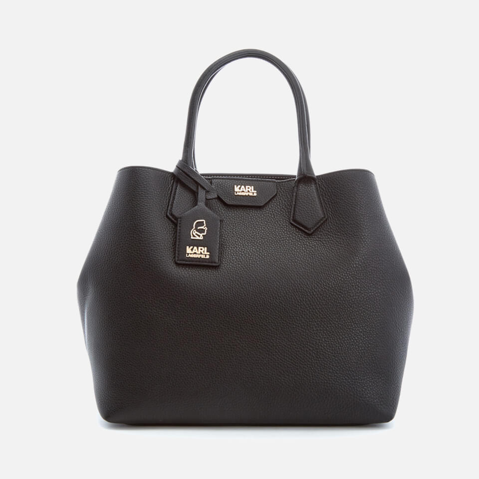 Karl Lagerfeld Women's K/Grainy Shopper Bag - Black