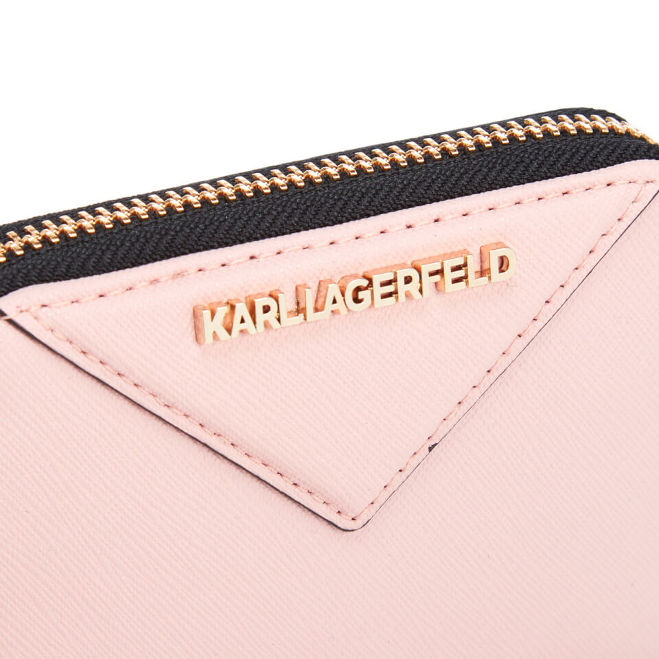 Karl Lagerfeld Women's K/Klassik Small Zip Wallet - Quartz