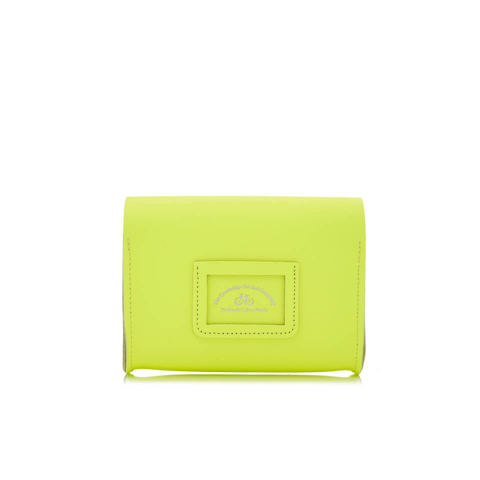 The Cambridge Satchel Company Women's Push Lock Shoulder Bag - Neon Yellow