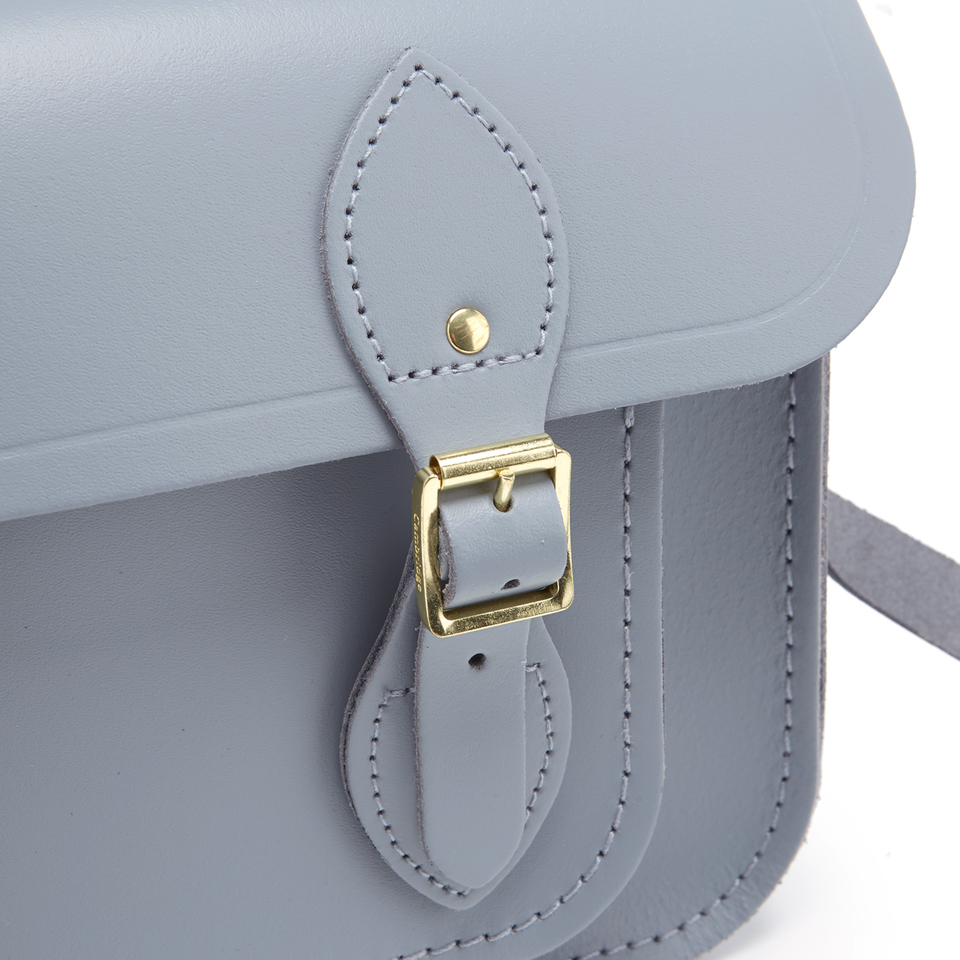 The Cambridge Satchel Company Women's 11 Inch Satchel with Magnetic Closure - French Grey