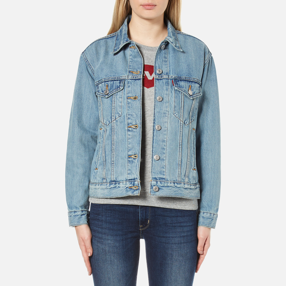 Levi's women's ex boyfriend trucker jacket discount