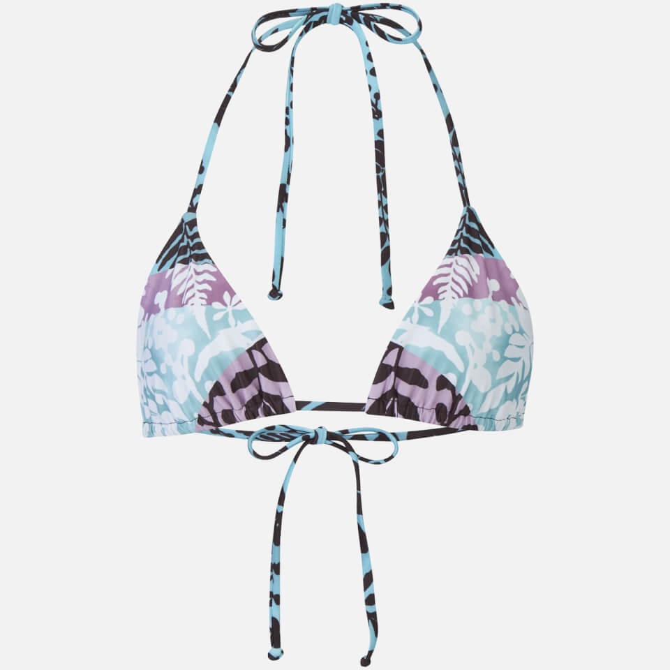 Mara Hoffman Women's Verbena String Bikini Top - Sage/Multi