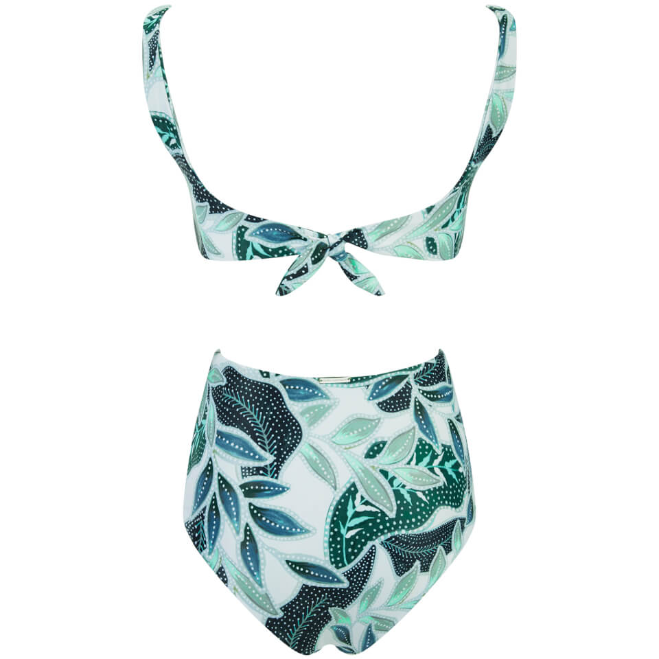 Mara Hoffman Women's Sea Tree Knot 1 Piece Swimsuit - Sage