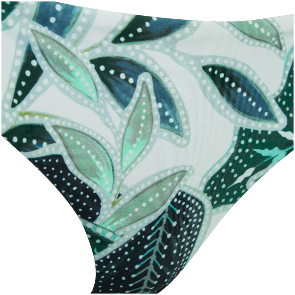 Mara Hoffman Women's Sea Tree Mid Classic Bikini Bottoms - Sage