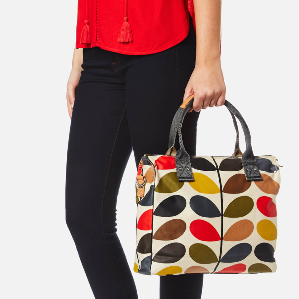Orla Kiely Women's Stem Zip Messenger Bag - Multi