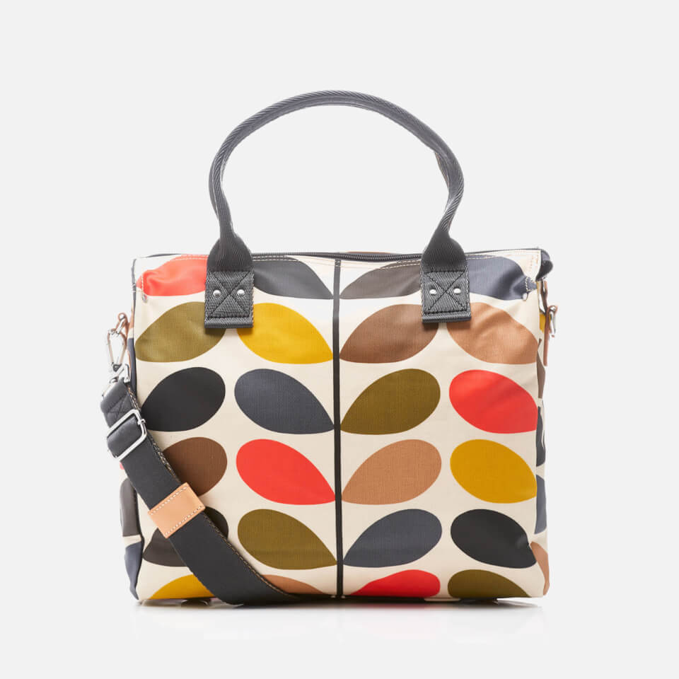 Orla Kiely Women's Stem Zip Messenger Bag - Multi