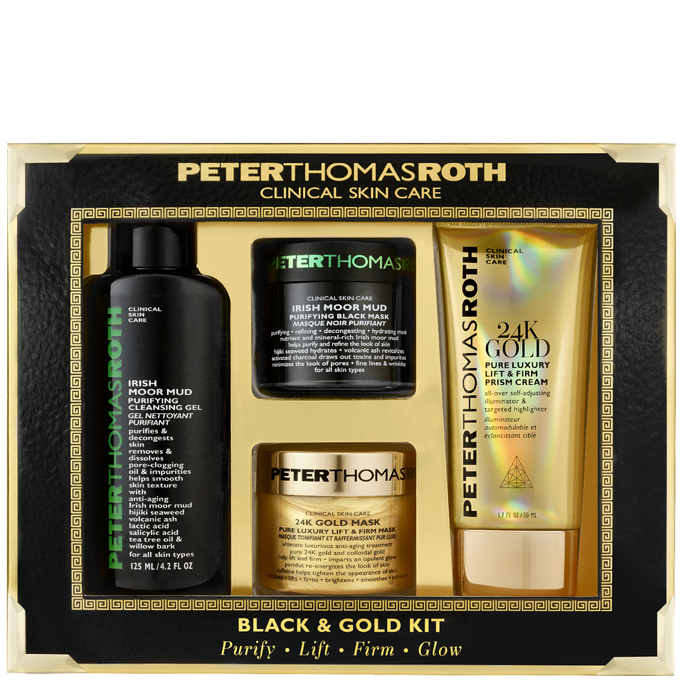 Peter Thomas Roth Black and Gold Kit