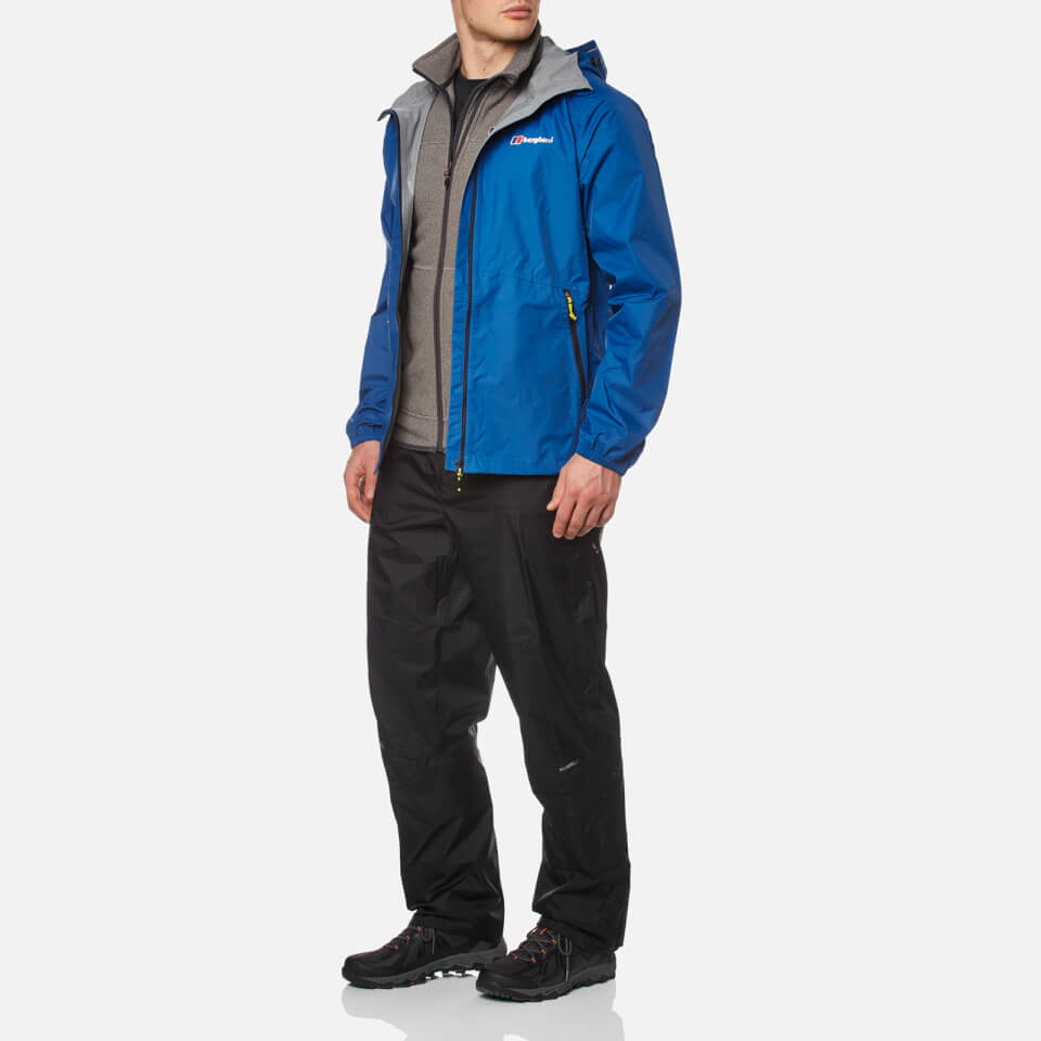 BERGHAUS DELUGE LIGHT SHELL JKT AM BLU/BLU