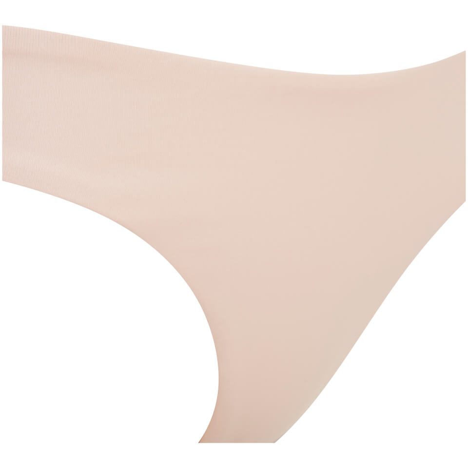 MINKPINK Women's Gold Lurex Full Coverage Bikini Bottoms - Nude/Gold