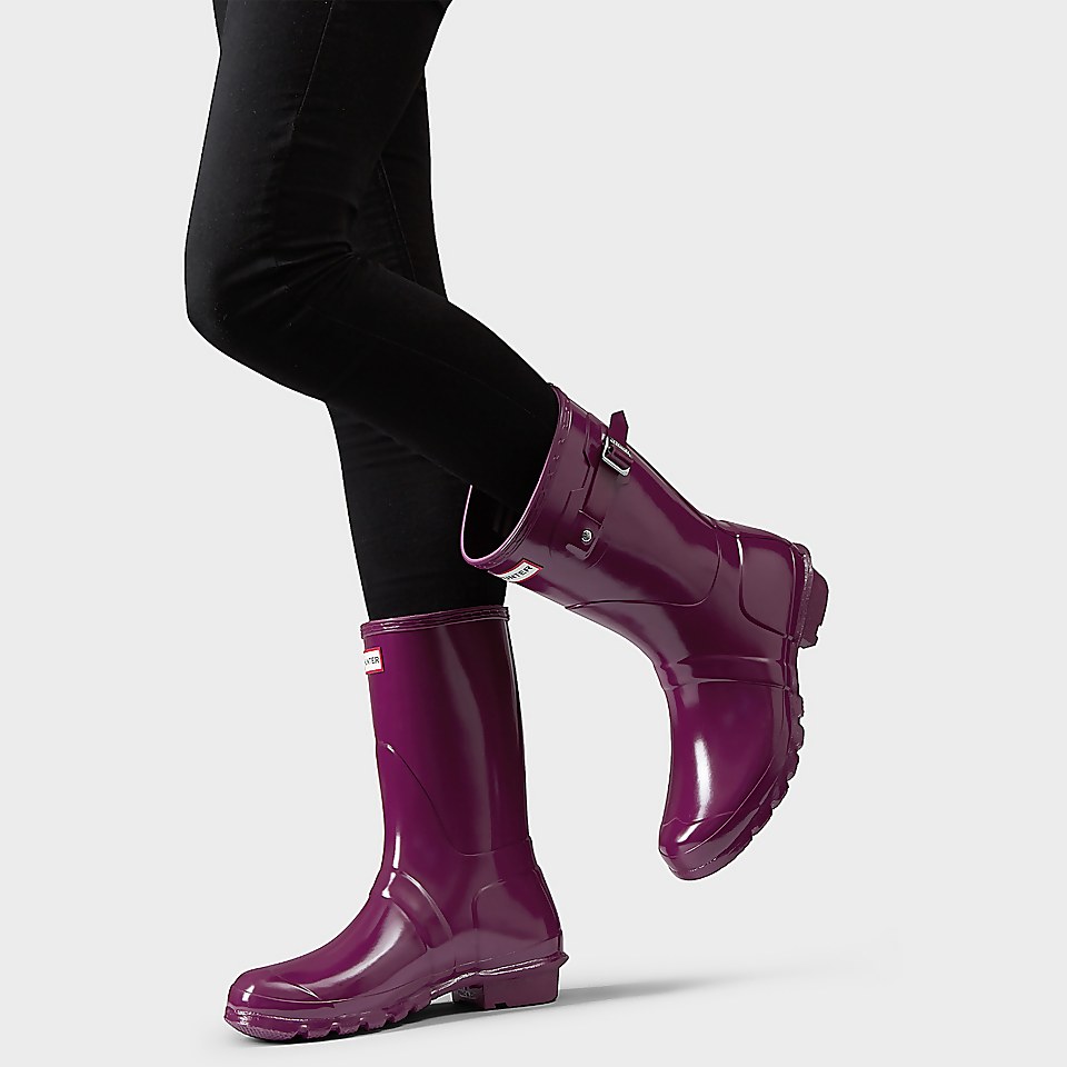 Violet gloss cheap hunter wellies