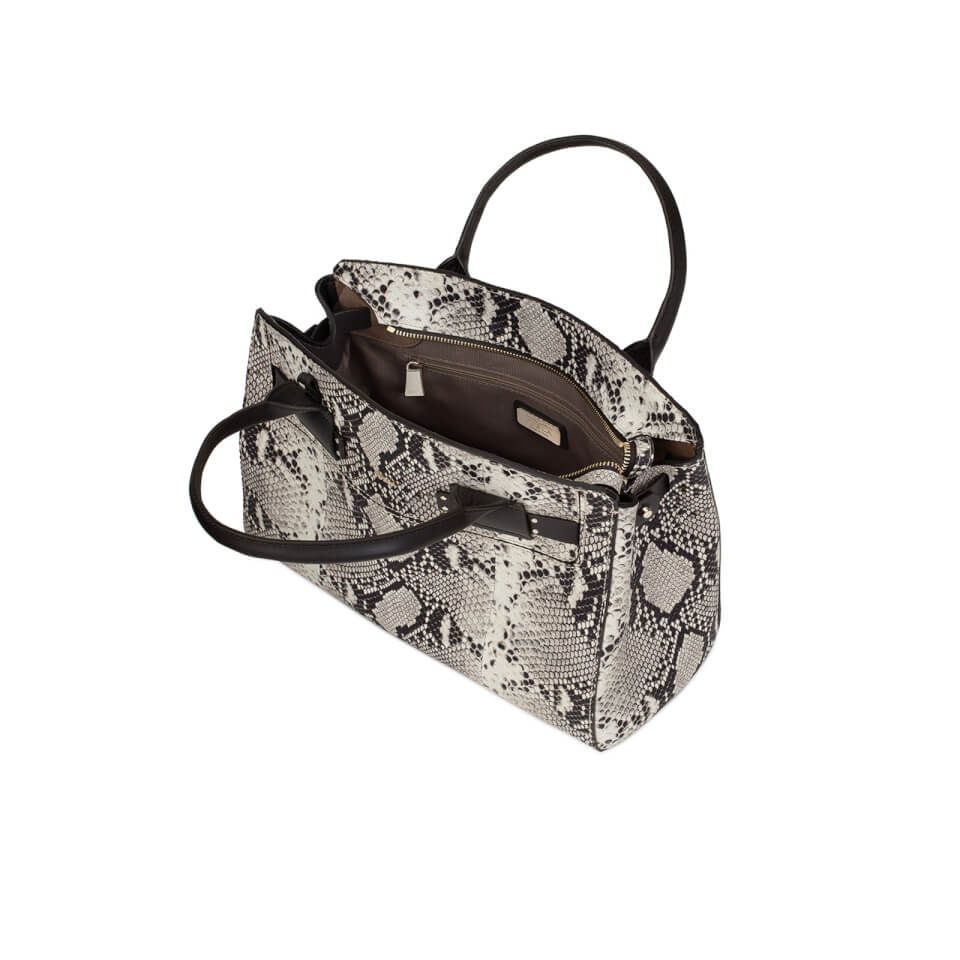Furla Women's Lucky Medium Python Tote Bag - Roccia