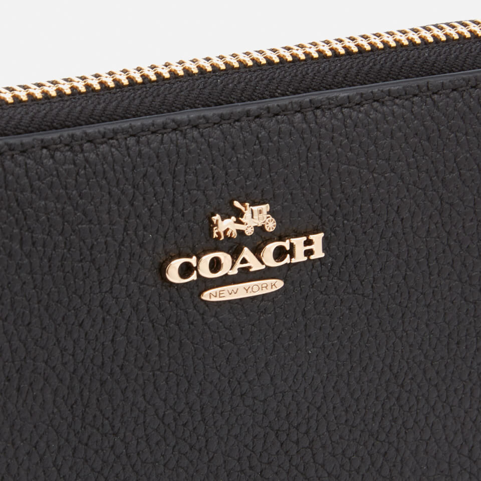 Coach Women's Accordian Zip Wallet - Black