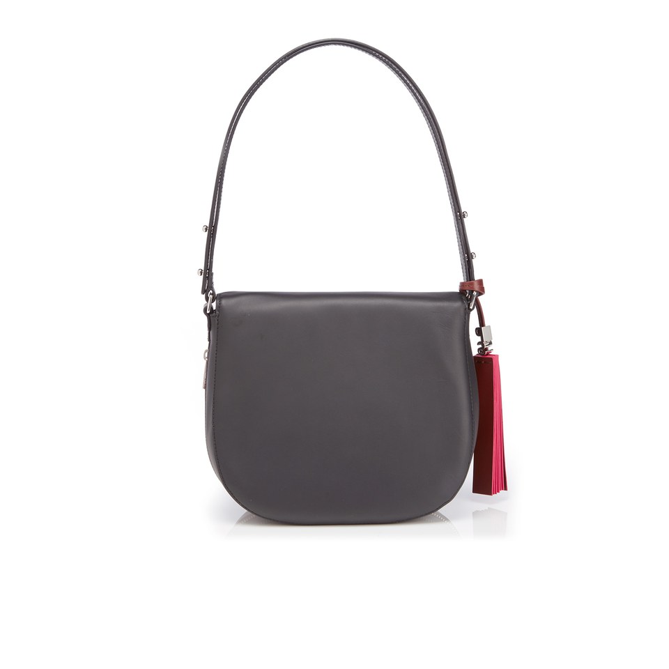 PS by Paul Smith Women's PS Leather Saddle Bag - Black