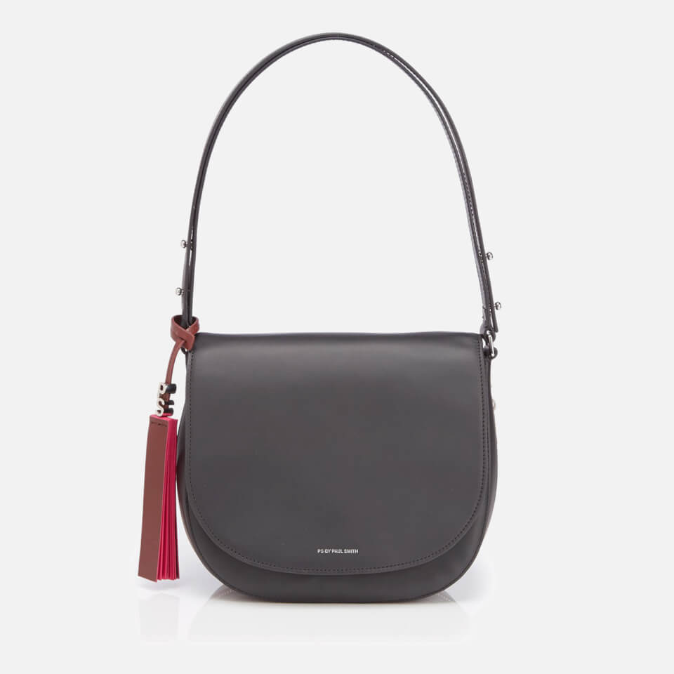 PS by Paul Smith Women's PS Leather Saddle Bag - Black