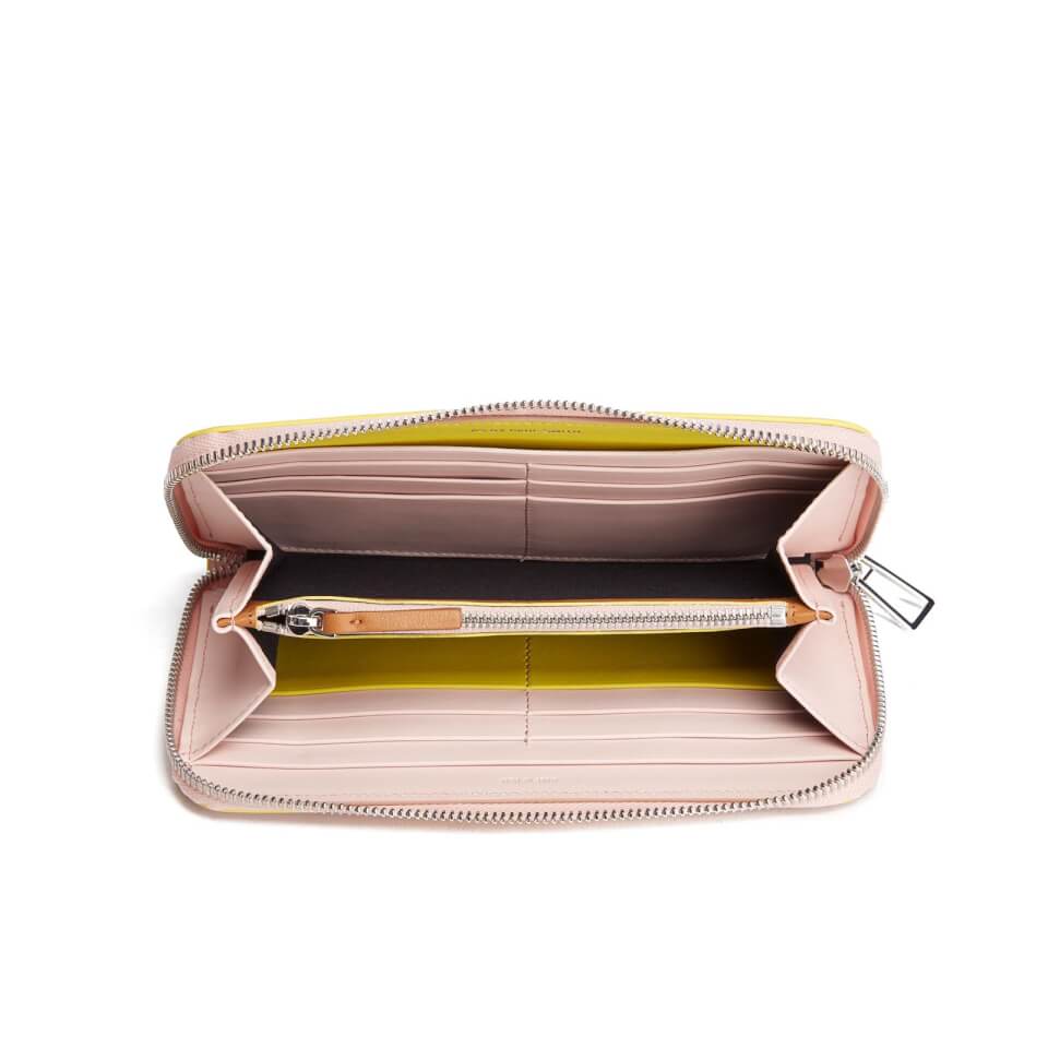 PS by Paul Smith Women's Large Zip Leather Purse - Blush