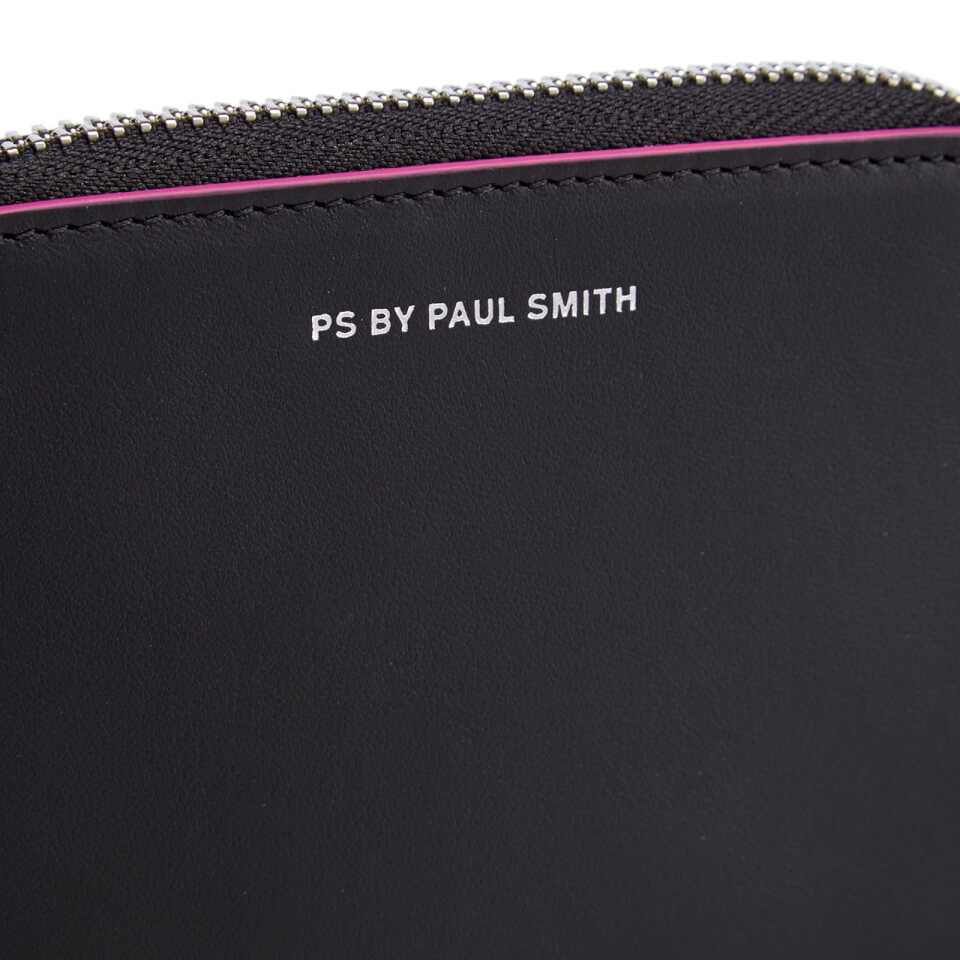 PS by Paul Smith Women's PS Small Zip Around Leather Purse - Black