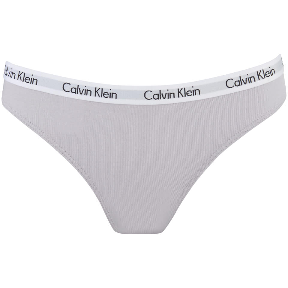 Calvin Klein Women's Thong 3 Pack - Stimulate/White/Wonder