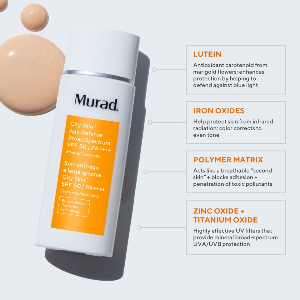 Murad City Skin Age Defense Broad Spectrum SPF50 PA ++++ 50ml