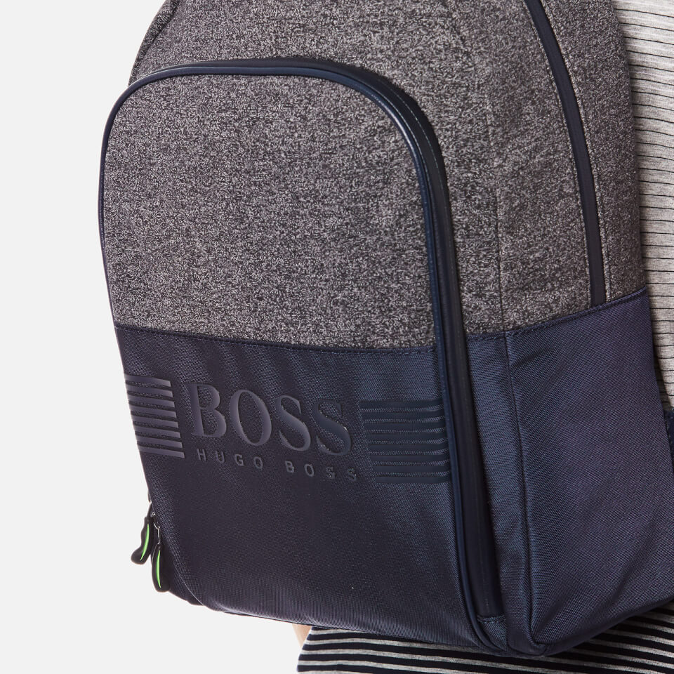 BOSS Green Men's Pixel Medium Backpack - Navy