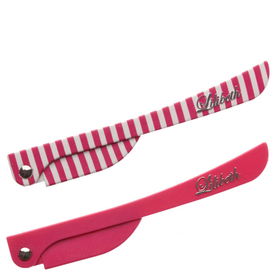 Lilibeth of New York Brow Shaper - Pink Stripes/Pink Solid (Set of 2)