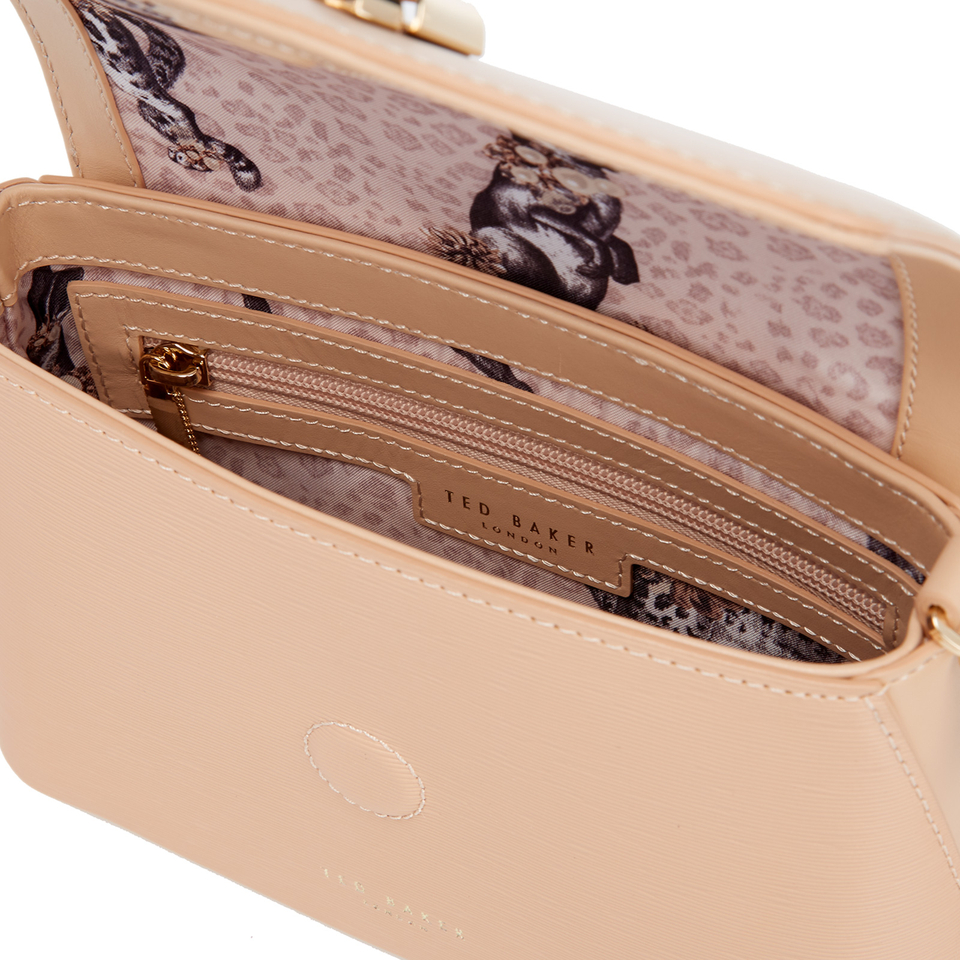 Ted Baker Women's Tessi Curved Bow Cross Body Bag - Taupe