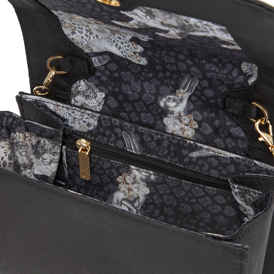 Ted Baker Women's Graciee Grosgrain Bow Clutch Bag - Black