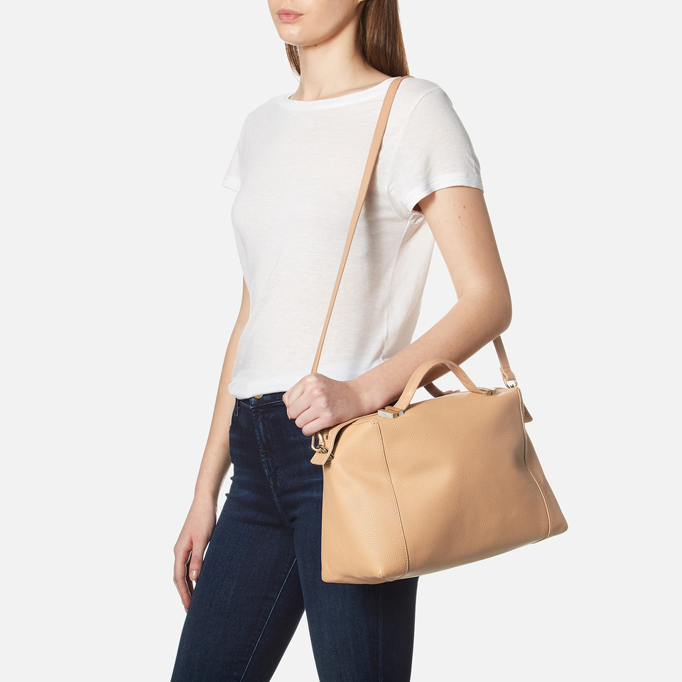 Ted Baker Women's Albee Pop Handle Tote Bag - Taupe