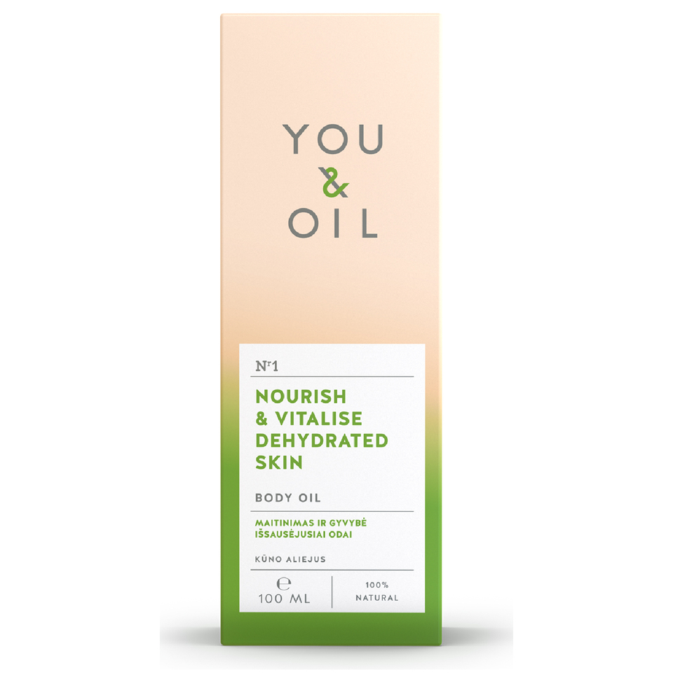 You & Oil Nourish & Vitalise Body Oil for Dehydrated Skin 100ml