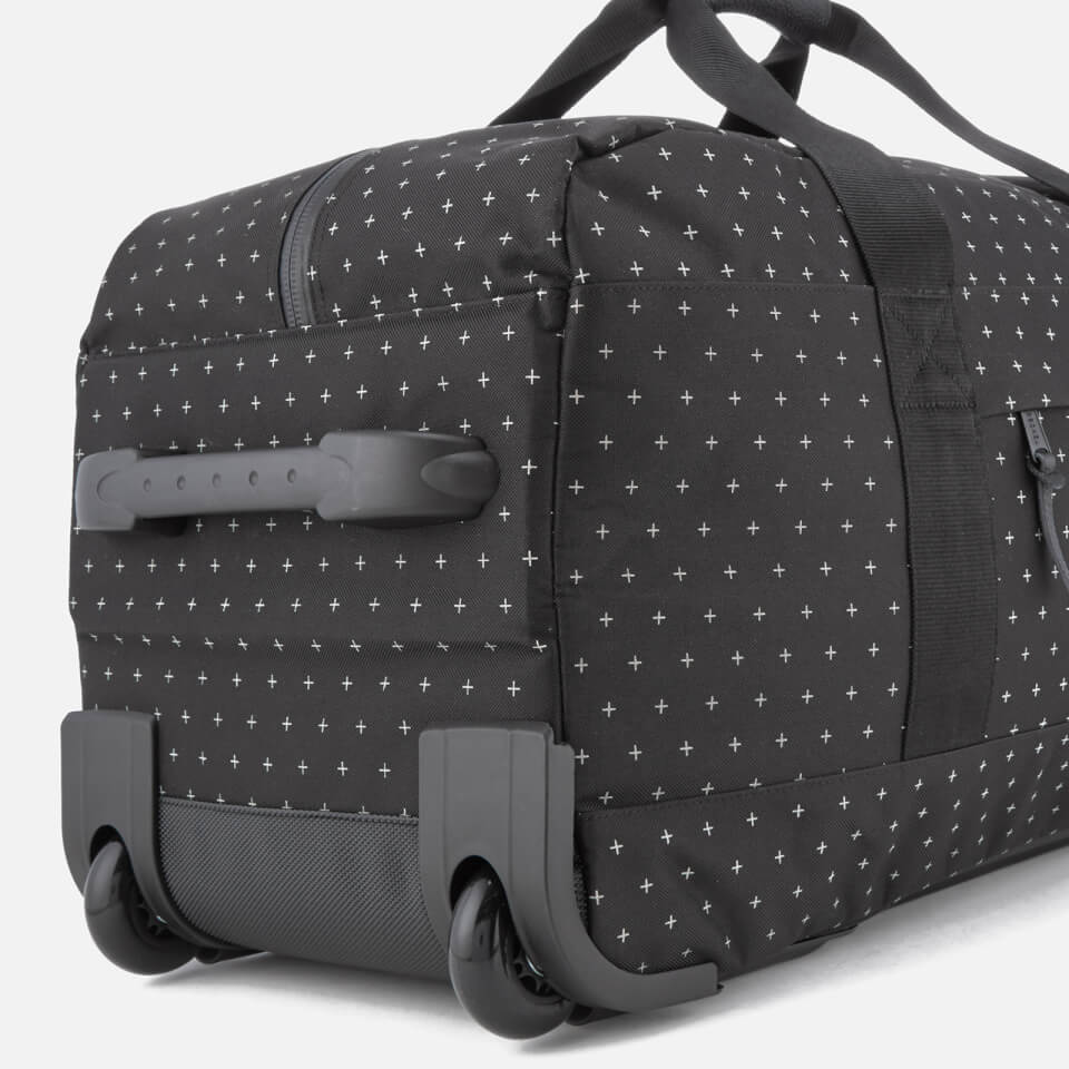 Herschel Supply Co. Wheelie Outfitter Travel Duffle Bag - Black Gridlock