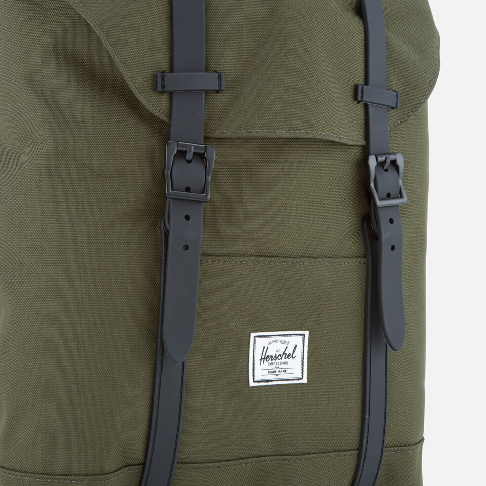 Herschel Supply Co. Retreat Mid-Volume Backpack - Forest Night/Black Rubber/White Inset