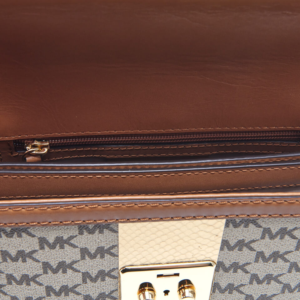 Michael kors cori trunk bag on sale