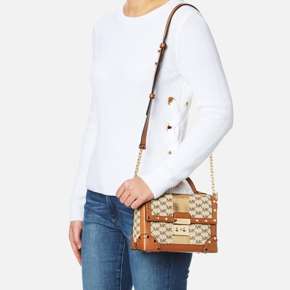Michael kors cori trunk bag shop