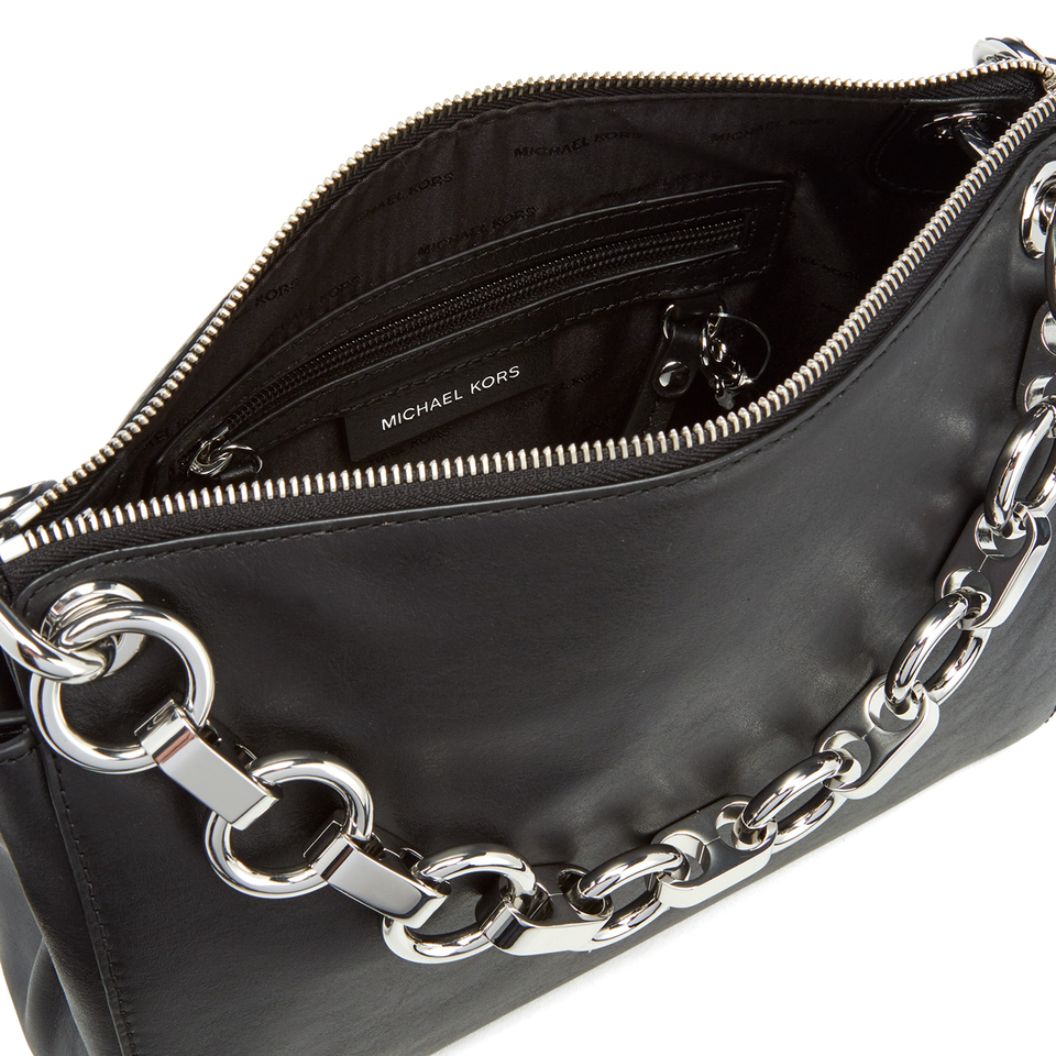 MICHAEL MICHAEL KORS Women's Gianna Medium Convertible Messenger Bag - Black