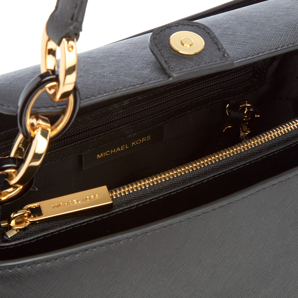 MICHAEL MICHAEL KORS Women's Portia Large Shoulder Bag - Black