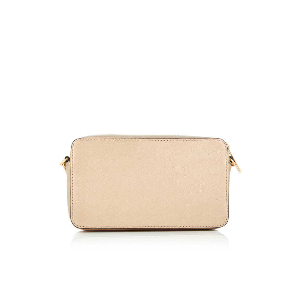 MICHAEL MICHAEL KORS Women's Jet Set Travel Medium East West Cross Body Bag - Pale Gold