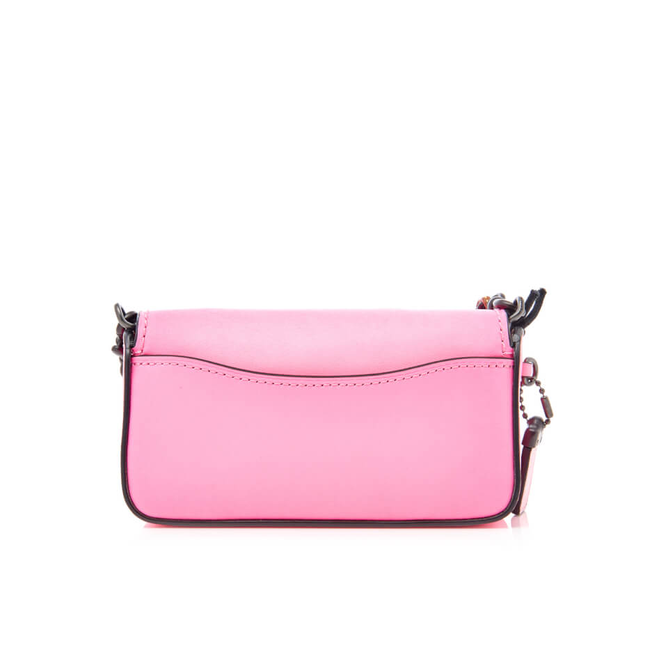 Coach Women's Glovetanned Leather Dinkier Cross Body Bag - Neon Pink