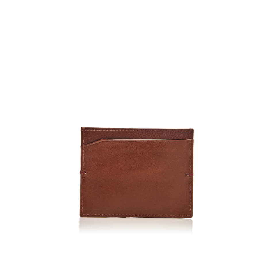Ted Baker Men's Splitoo Contrast Leather Card Holder - Tan