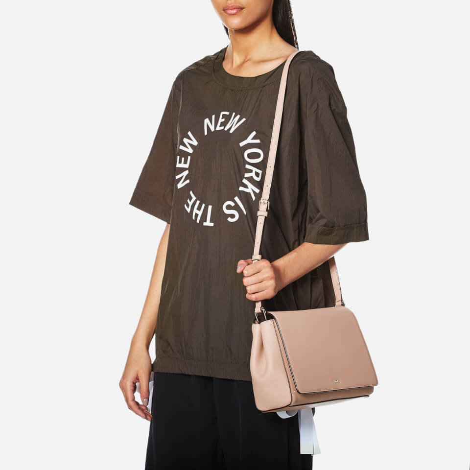 DKNY Women's Bryant Park Flap Cross Body Bag - Tarp