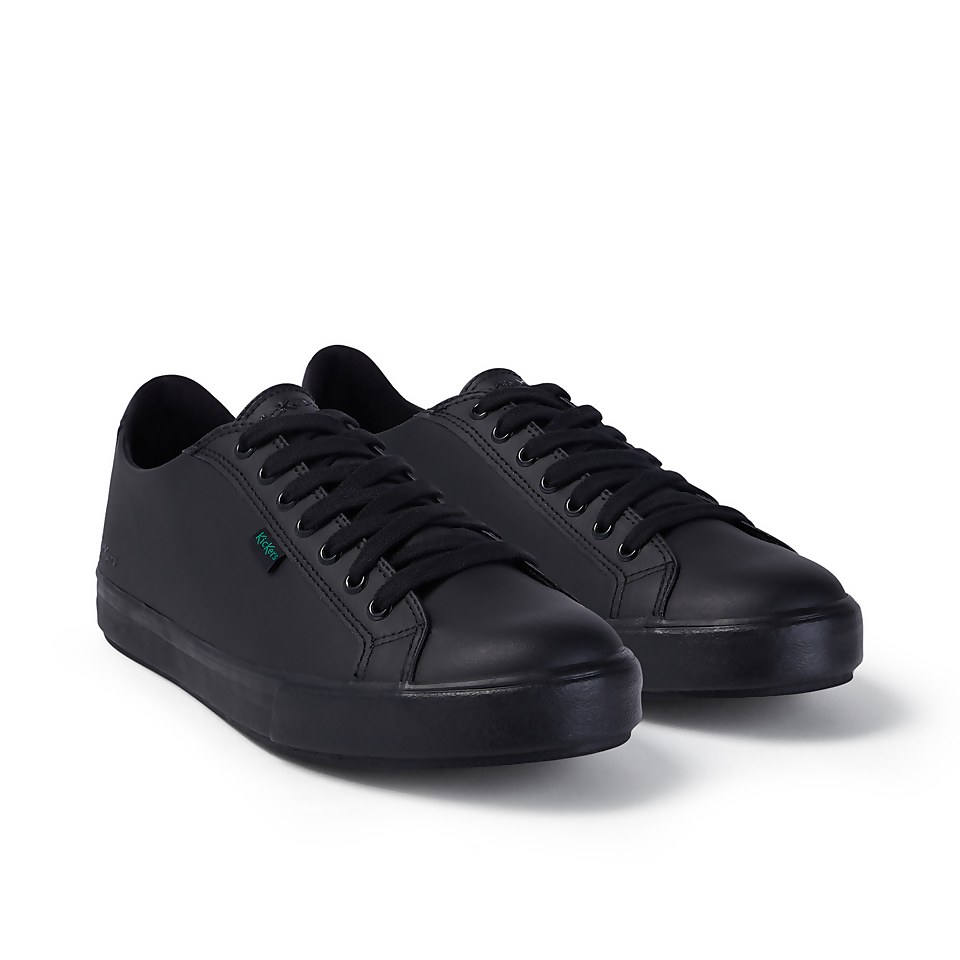 KICKERS TOVNI LACER LTHR AU BLACK BLACK Allsole