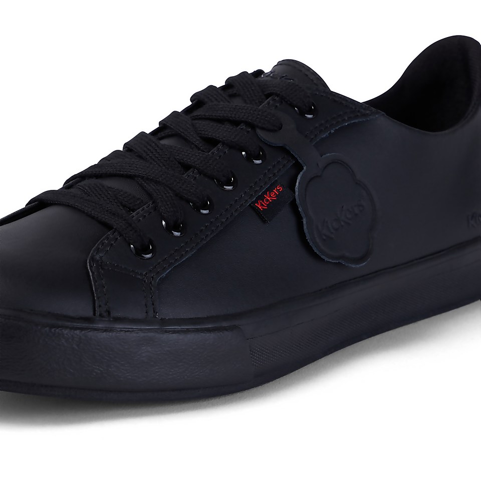 Adult Unisex Tovni Lacer Leather Black