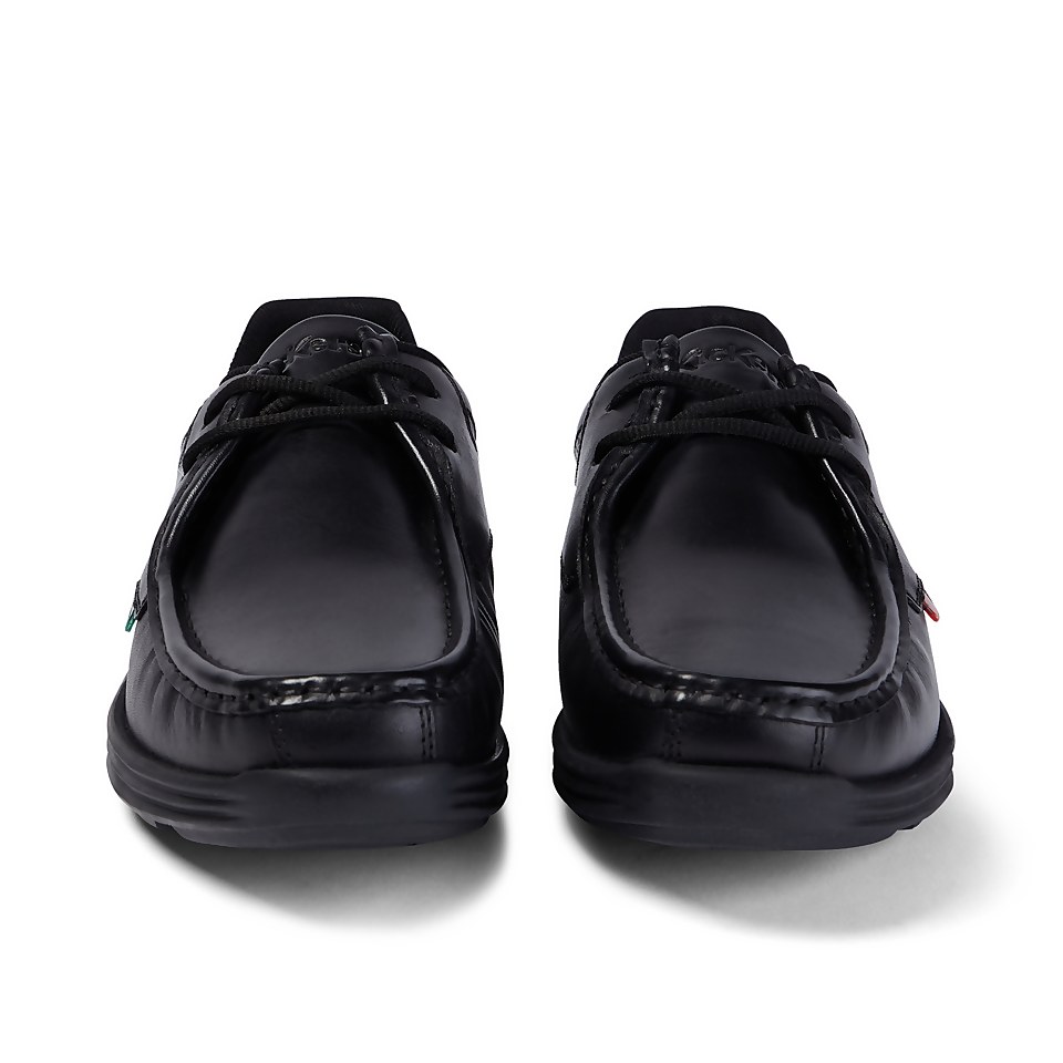 Adult Mens Reasan Lace Leather Black